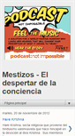 Mobile Screenshot of mestizos.net